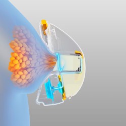 Medela Bomba tira leite portátil Magic InBra com tecnologia FluidFeel