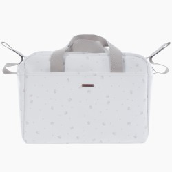 Uzturre Clea Maternal Bag Stone Couro Falso