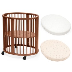 Pack Stokke Sleepi Mini V3 + Colchão + Folha
