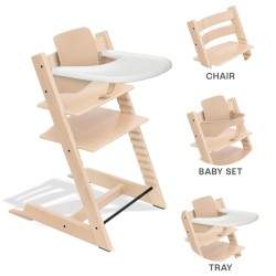 Pack Trona Stokke Tripp Trapp 3 en 1 con Bandeja