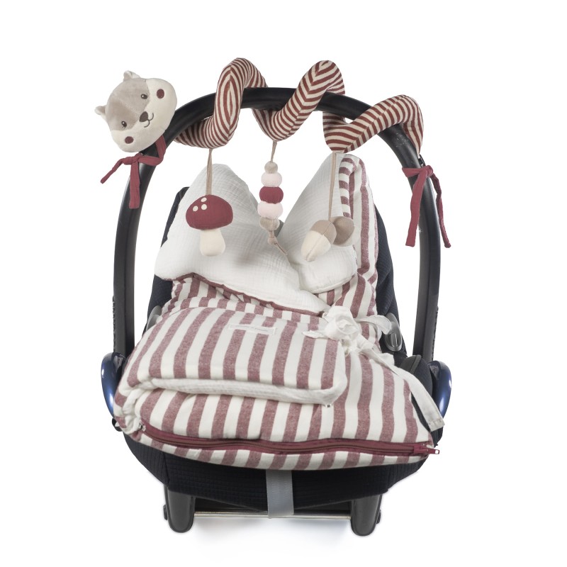 Esquilo Cherry Striped Pasito a Pasito Corda