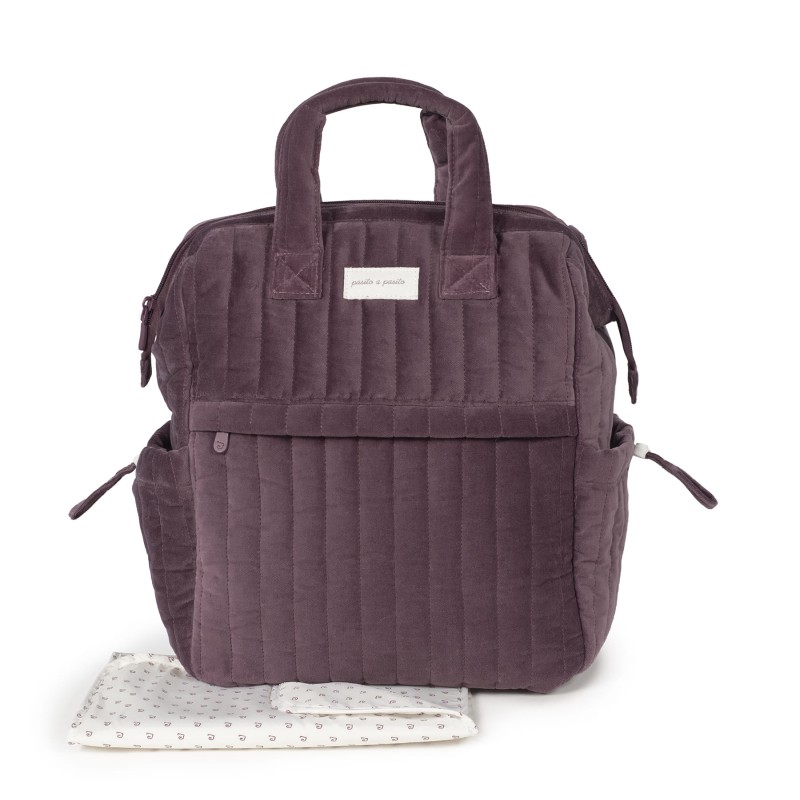 Mochila Pasito a Pasito Cherry Velvet