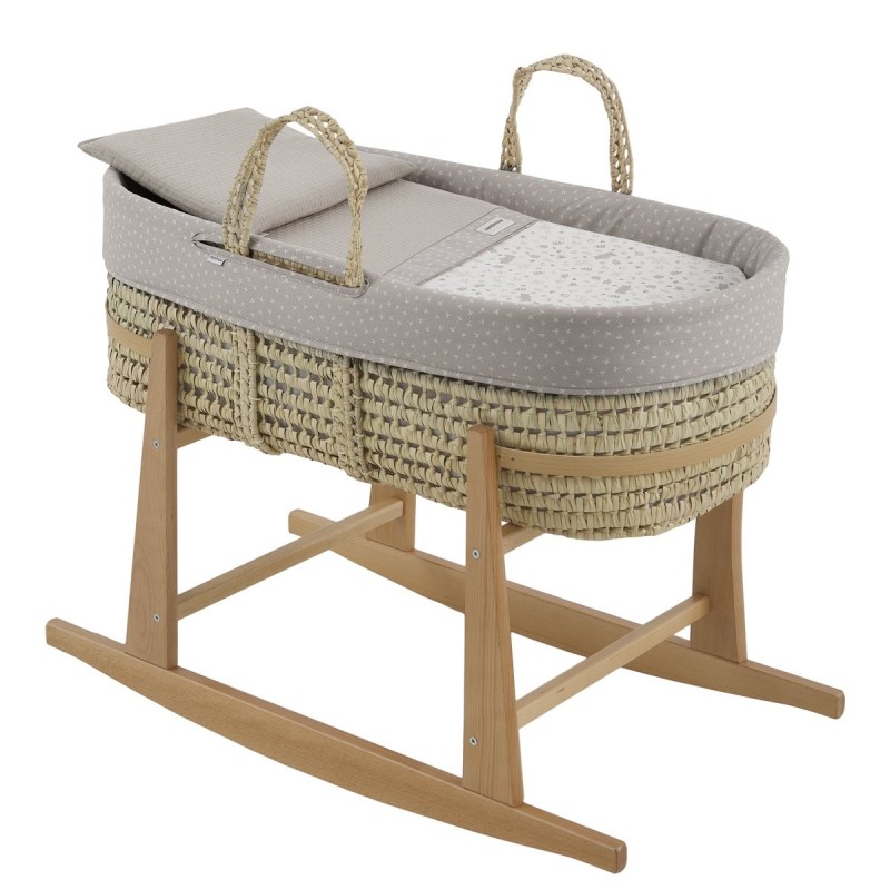 Moses Quilted Palm+Leg M.Nat Fir Bege/Natural 39X80X61 cm