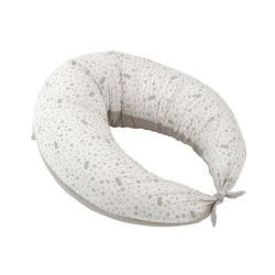 Cojin De Lactancia Luna 80X185X16 Cm Abete Beige