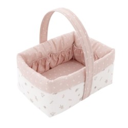 Cesta do cesto 22,5X29X29 cm Calma Pink