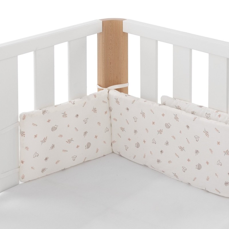 Doco Crib Protector 103X19X2 Cm Calma Pink