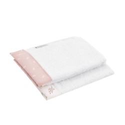 Conjunto de 2 toalhas Calma Pink 25X35X1 cm