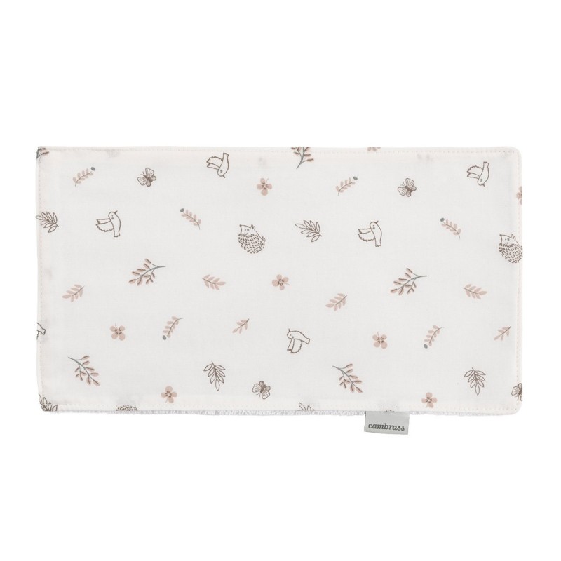 Seca Babas Calma Rosa 29.5X15.5X1 Cm