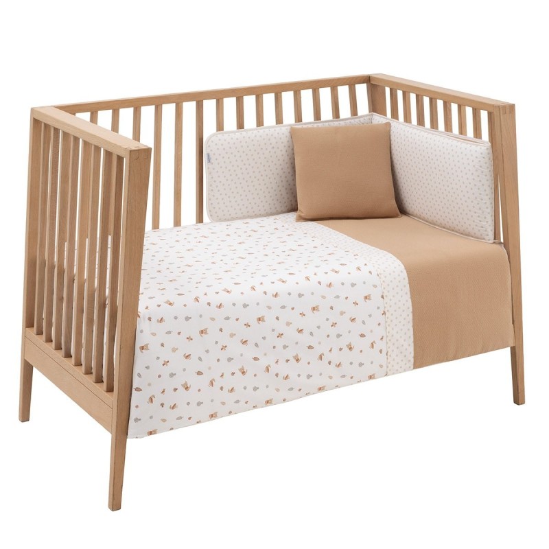 Jgo 2 Pcs.F.Nordica Cuna 60 Cambrass Senda Beige 100X140X3 Cm
