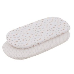 Bajera Moises/Carro Pack 2 Ud. 35X80X7 Cm Cambrass Senda Beige
