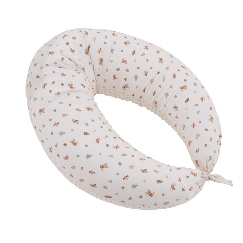Cojin De Lactancia Luna 80X185X16 Cm Cambrass Senda Beige