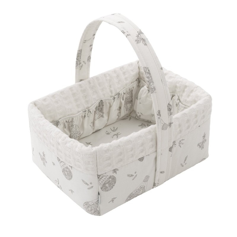 Cesta Canastilla 22.5X29X29 Cm Cambrass Globe Crudo
