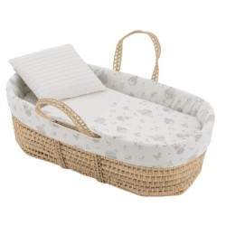 Berços de palma acolchoados Une CAMBRASS globe raw 39X80X25 cm