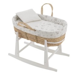 Moses Quilted Palm+Leg M.Bco CAMBRASS Globe Raw/Bco 39X80X61 Cm