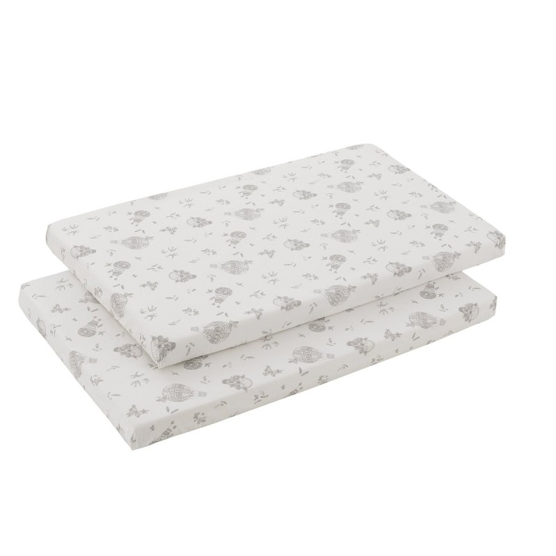 Bajera Minicuna Pack 2 Uds. 50X90X12 Cm Cambrass Globe Crudo