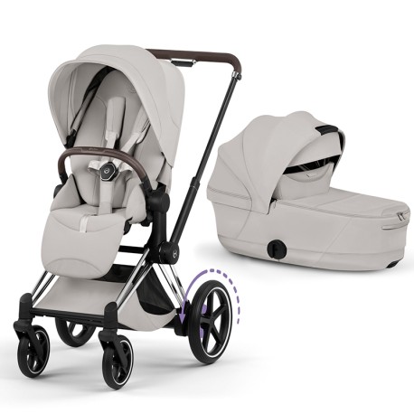 Cybex e Priam 2026 Style chrome marron city grey