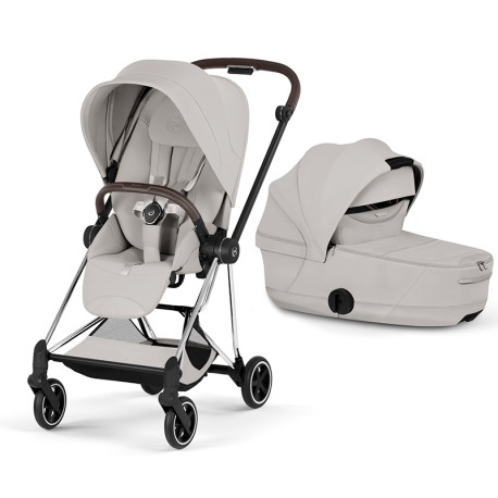 Cybex Mios 2026 estilo castanho crómio cinzento-cidade