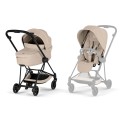 Cybex Mios 2026 Comfort preto mate bege aconchegante