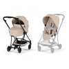 Cybex Mios 2026 Comfort preto mate bege aconchegante