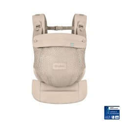 Mochila de bebé Amya bege amêndoa CYBEX porta-bebés