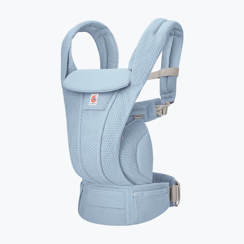 Ergobaby Mochila de Bebé Omni Deluxe Pearl Grey Mesh Porta-bebés