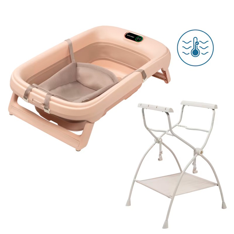 Banheira Maxi Cosi Indigo com suporte Terra abafado