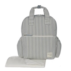 Mochila Walking Mum Praliné Rayas