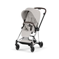 Cybex Mios 2026 carrinho cinzento castanho cromado