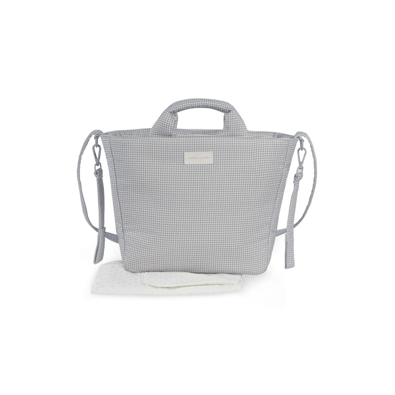 Pasito a Pasito Little BLOOM Vichy Layette Bag