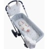 Lençol Embaixo Carrycot + Musselina Uzturre Menta Pablo