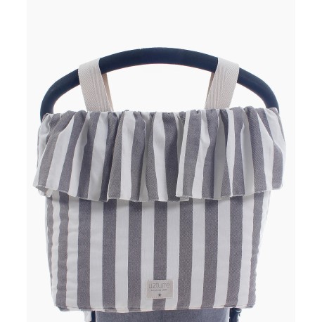Bolso Talega Volante Uzturre Raya antracita