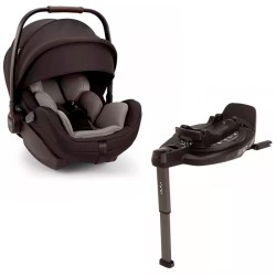 Nuna Assento Auto Arra Flex + caviar base Curv