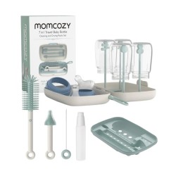 Momcozy Conjunto de Escovas para Limpeza de Garrafas